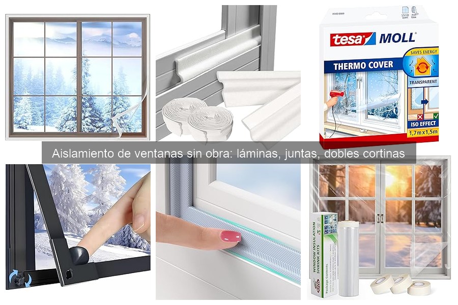 Dudas frecuentes sobre aislamiento de ventanas sin obra