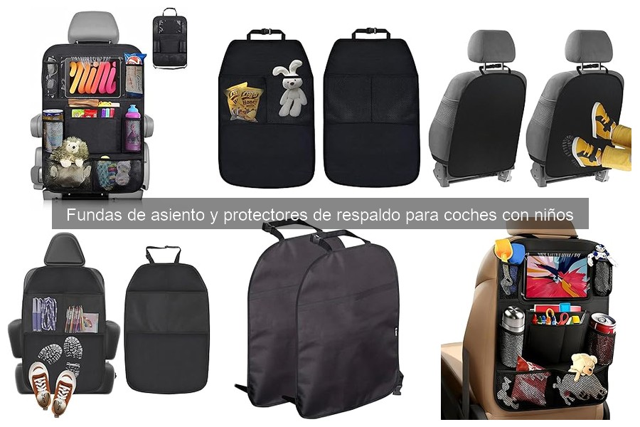 Efectividad de fundas de asiento para proteger contra derrames