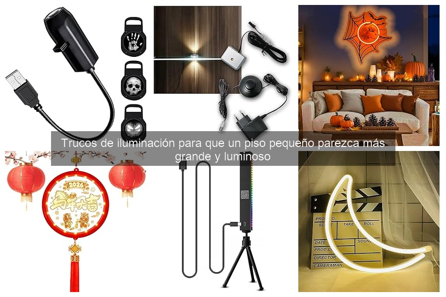 Efecto de la temperatura de color en espacios pequeños