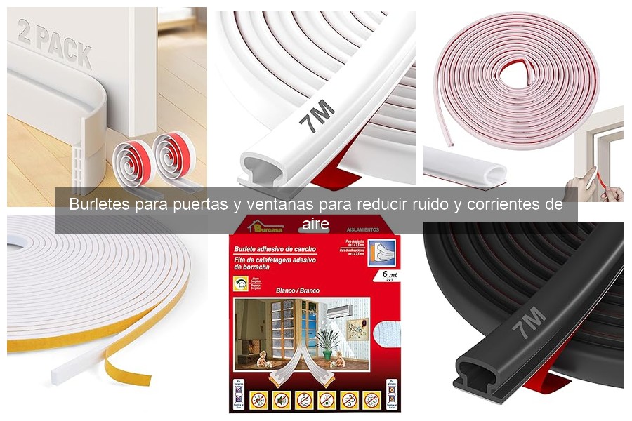 Efectos del mal uso de burletes en puertas y ventanas