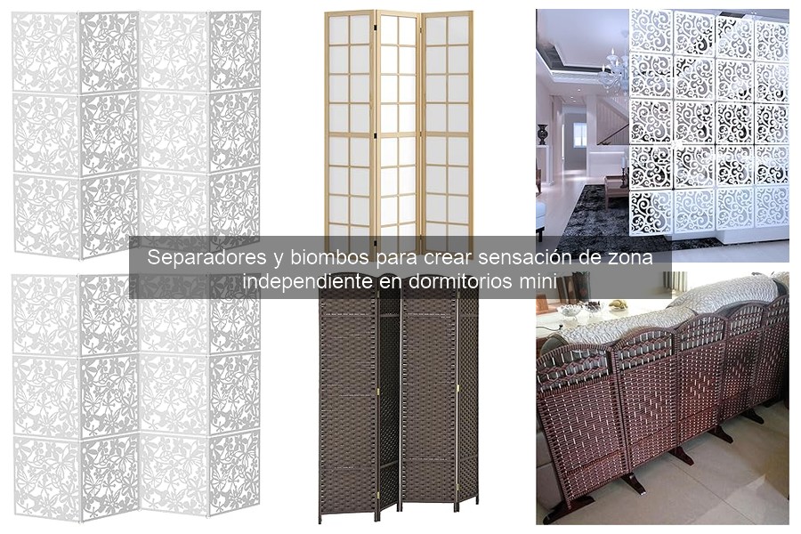El biombo ideal para dormitorios pequeños: guía de selección