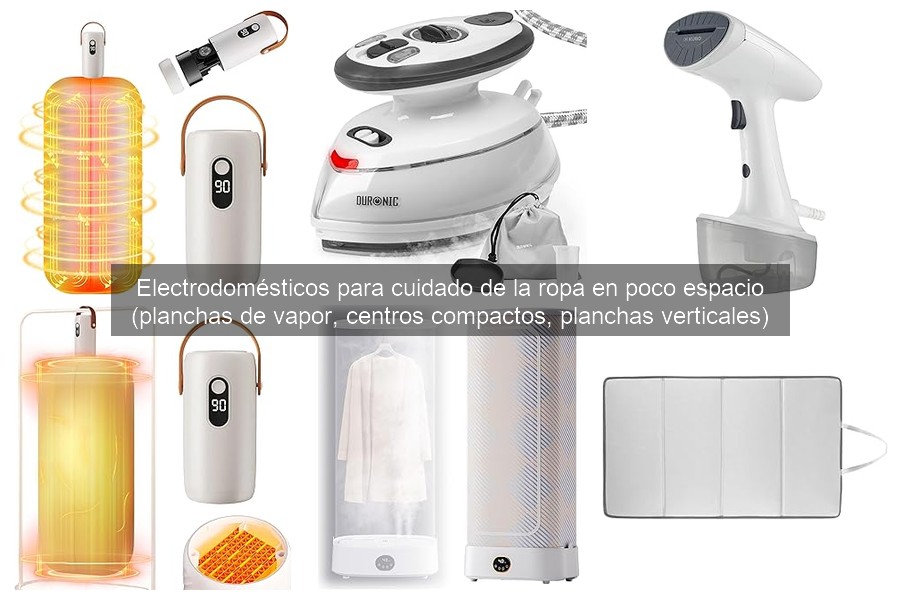 El mejor centro de planchado para espacios reducidos
