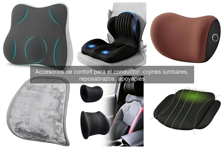 Errores al elegir cojines lumbares para conductores