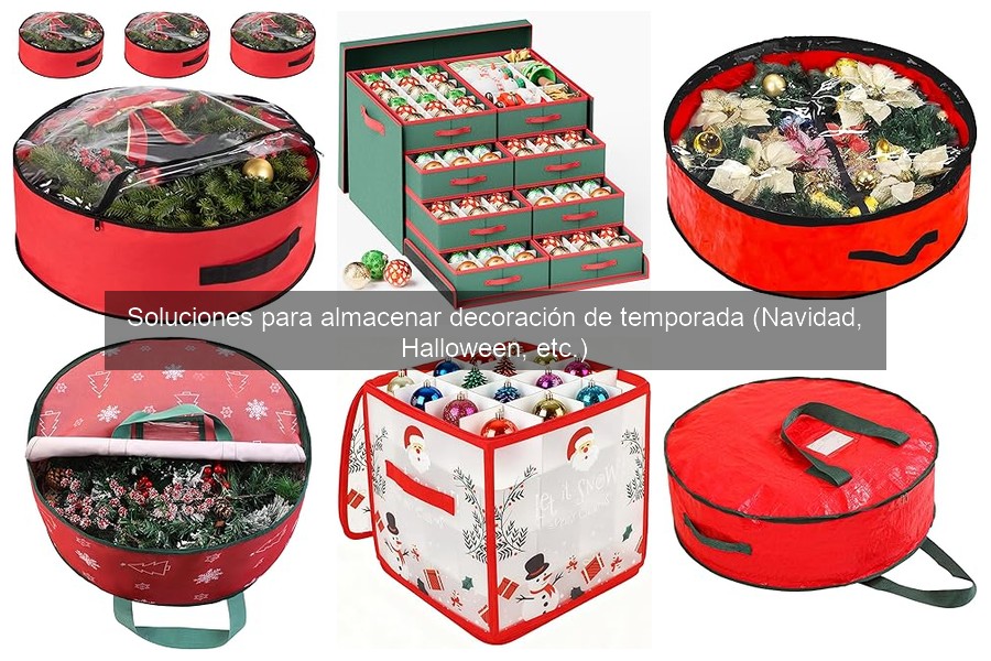 Errores comunes al almacenar decoración de temporada