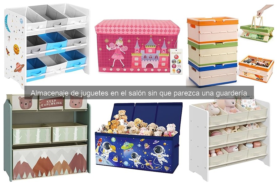 Errores comunes al almacenar juguetes en el salón
