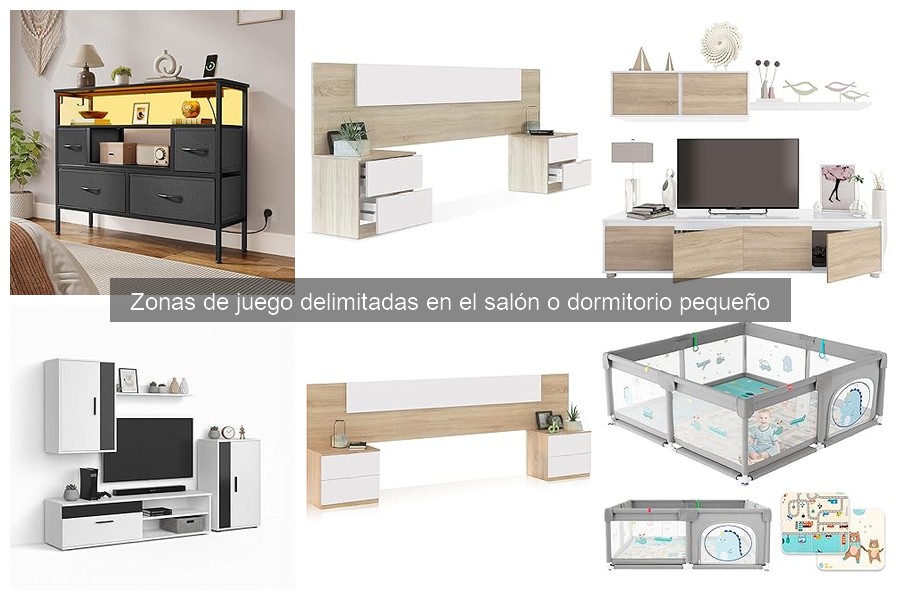 Errores comunes al crear zonas de juego en espacios pequeños