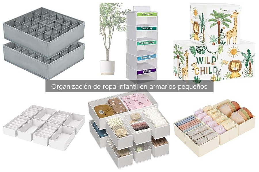 Errores comunes al elegir organizadores de ropa infantil