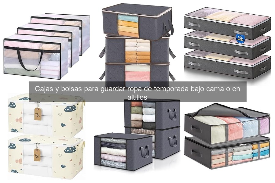 Errores comunes al guardar ropa en cajas y bolsas