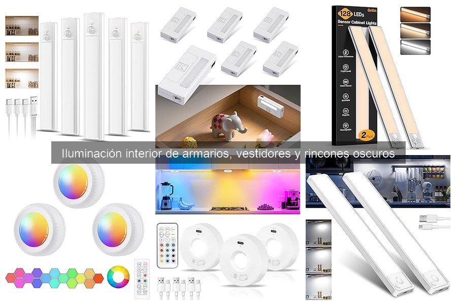Errores comunes al instalar iluminación en armarios
