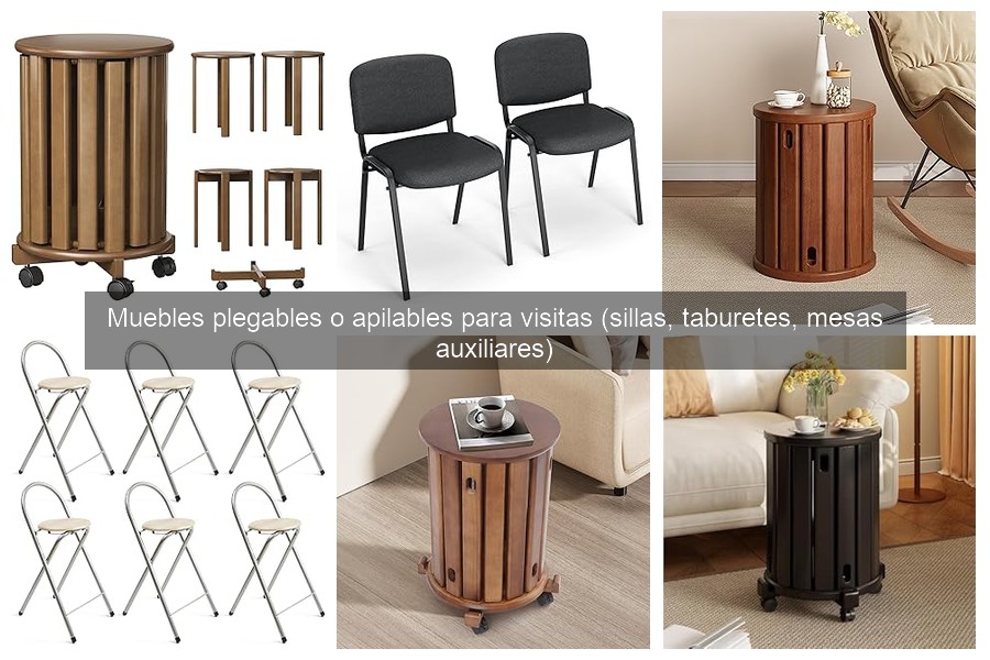 Errores comunes al seleccionar muebles apilables para visitas