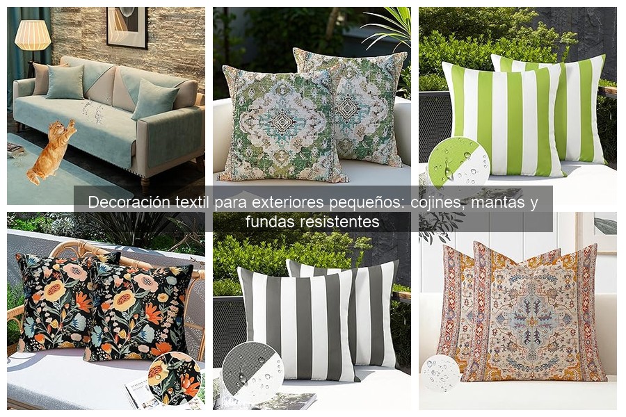 Errores comunes al usar decoración textil en exteriores