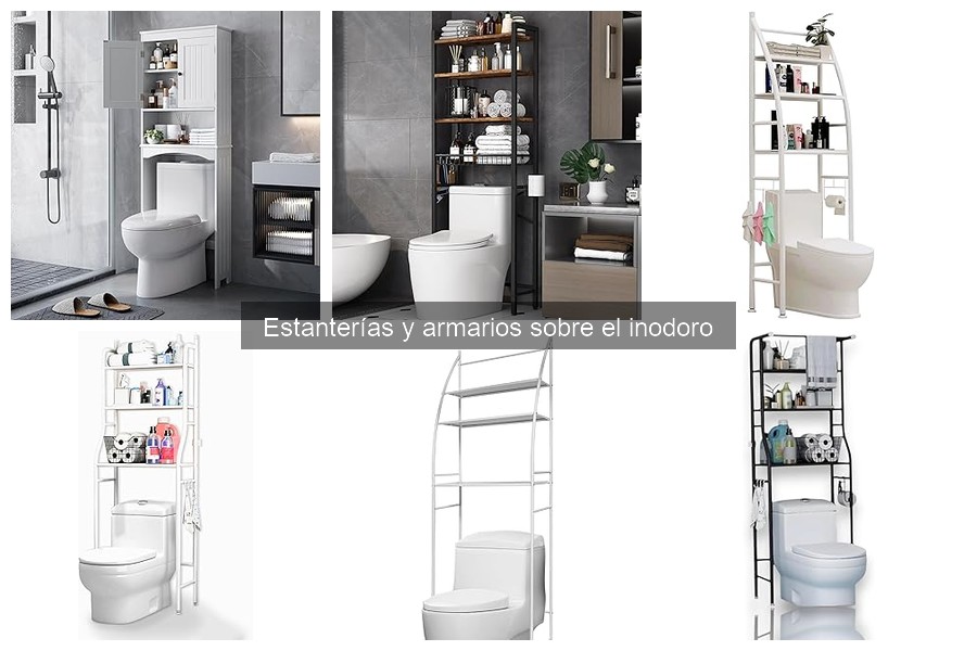 Errores comunes al usar estanterías sobre el inodoro