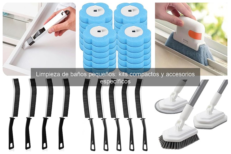 Errores comunes al usar kits de limpieza en baños pequeños