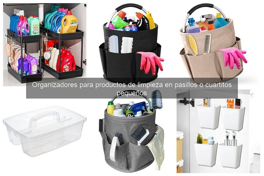 Errores comunes al usar organizadores de productos de limpieza
