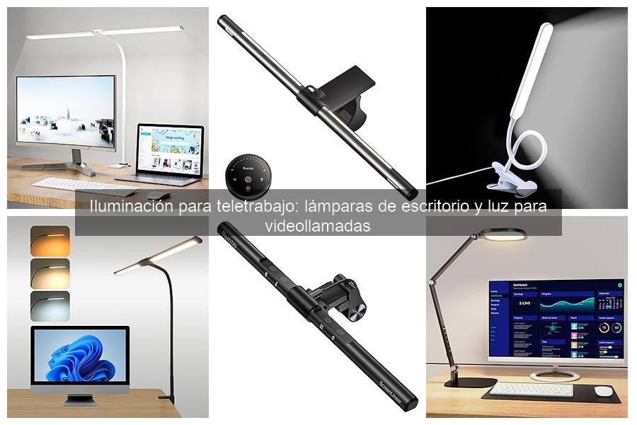 Errores comunes en iluminación para teletrabajo