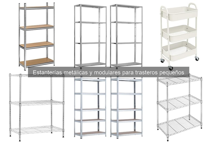 Estanterías metálicas modulares: usos y beneficios en trasteros