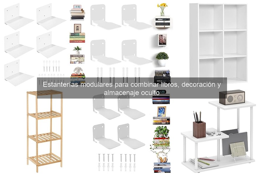 Estanterías Modulares para Organizar Tu Espacio de Trabajo
