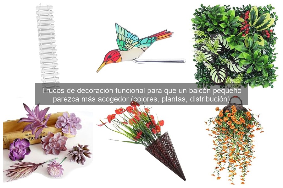Estilos de decoración para balcones pequeños y acogedores