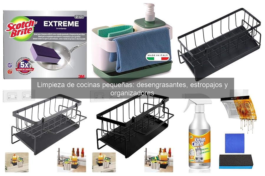 Estropajos Ecológicos: La Mejor Elección para Limpieza en Cocinas Pequeñas