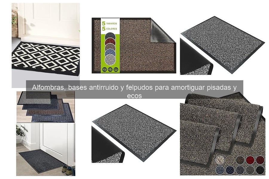 ¿Funcionan realmente las alfombras antirruido?