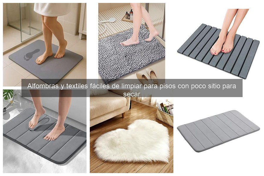 Guía de Compra: Alfombras Fáciles de Limpiar para Espacios Reducidos