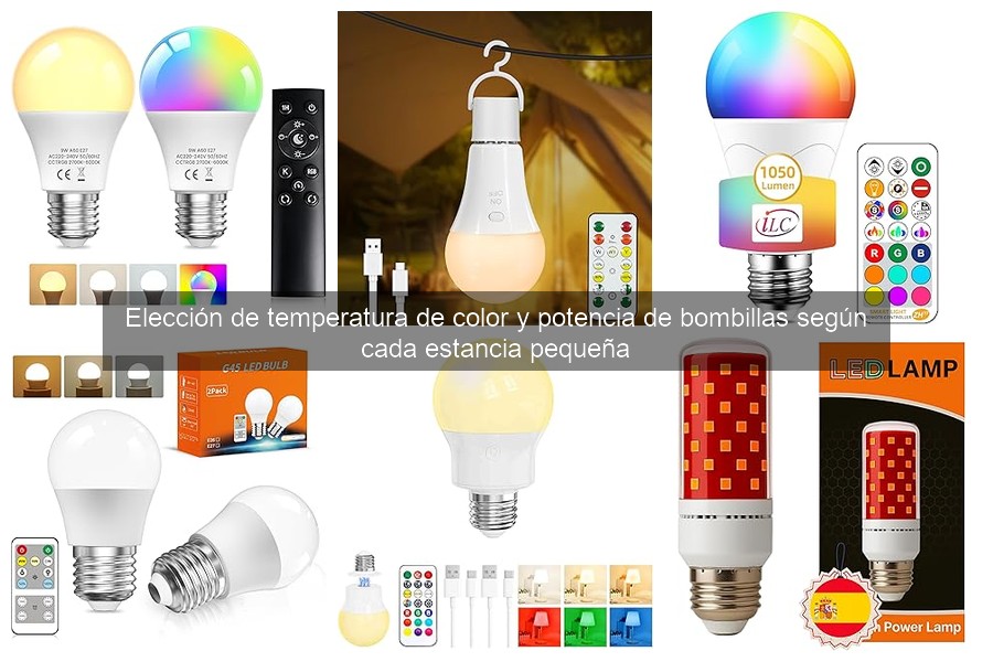 ** Guía de compra: Bombillas LED para habitaciones pequeñas