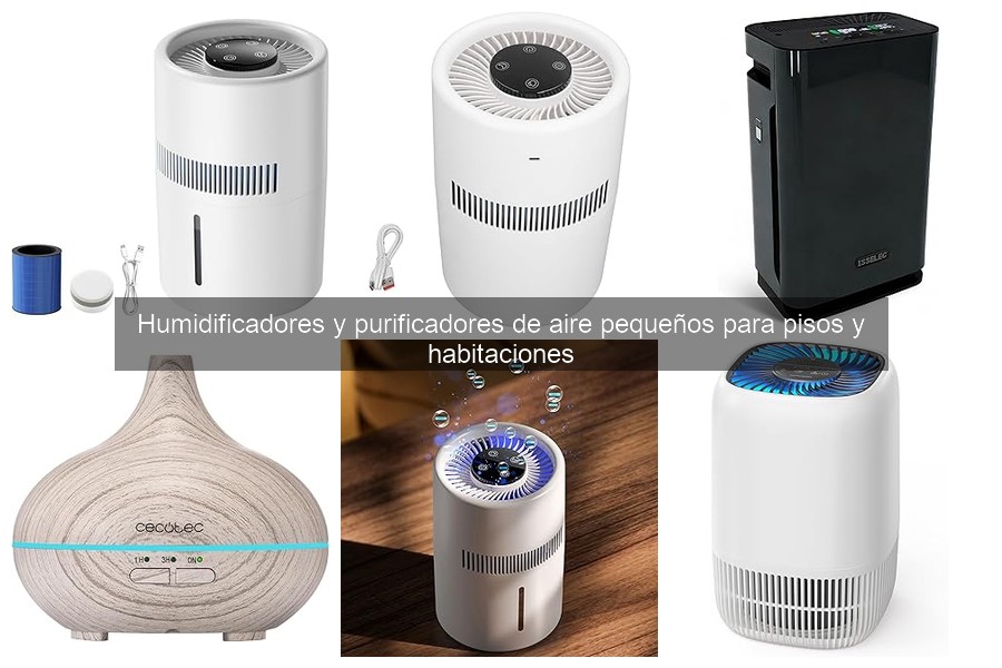 Guía de compra de humidificadores y purificadores pequeños