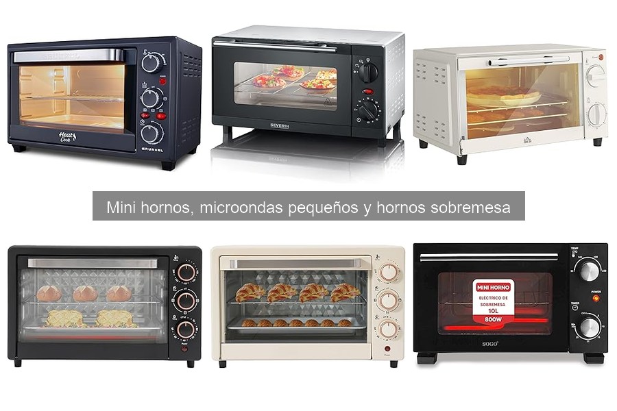 Guía de compra de mini hornos: características imprescindibles