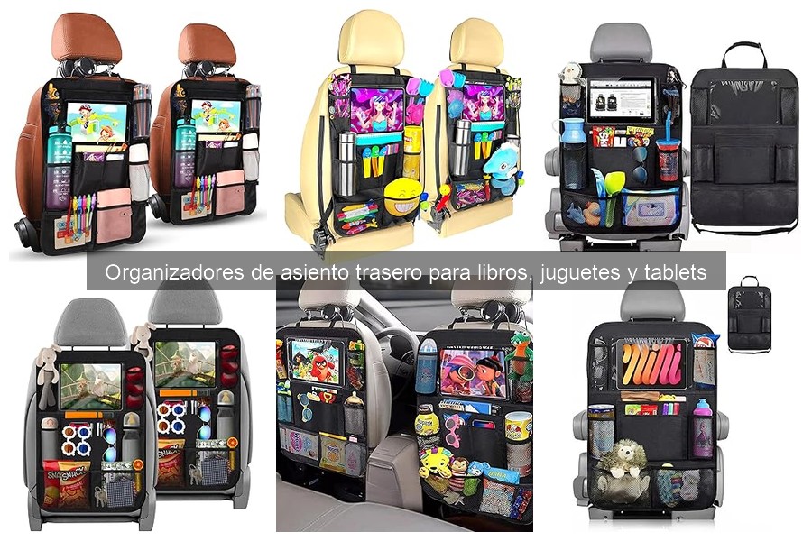 Guía de compra de organizadores de asiento trasero para coche