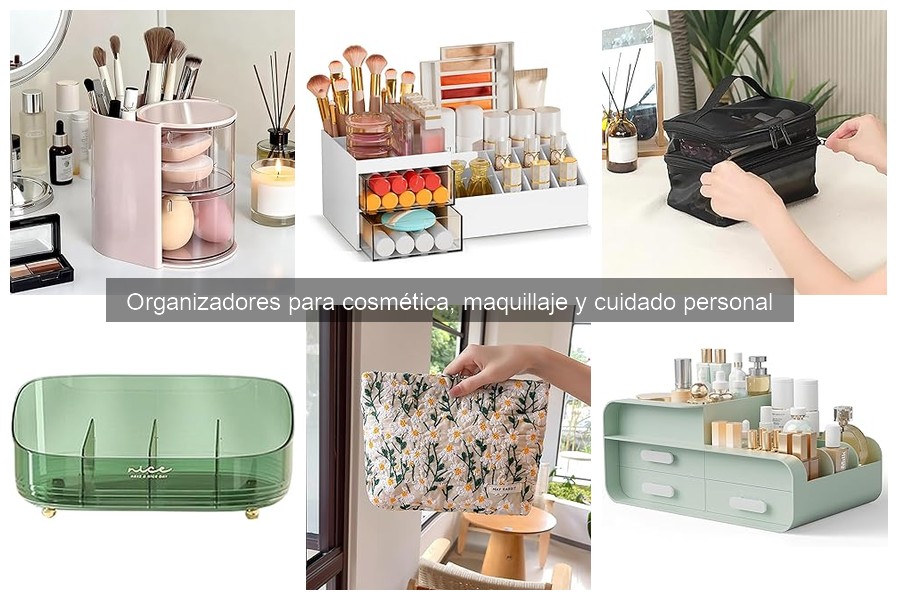 Guía de compra de organizadores para cosmética