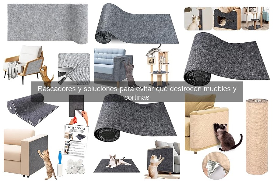 Guía de compra de rascadores para gatos que protegen tus muebles