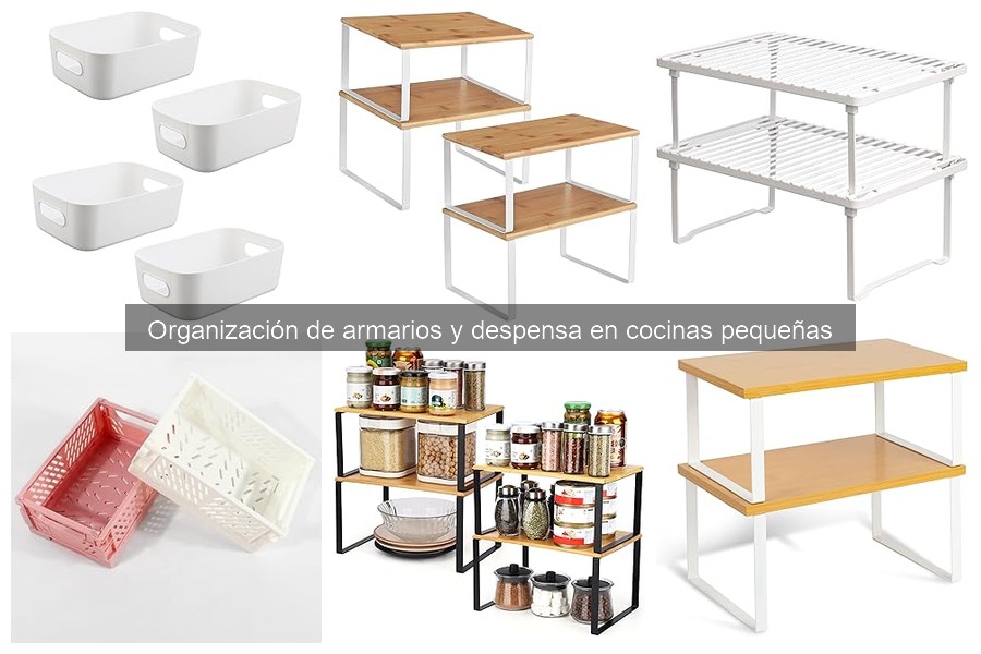 Guía de compra: Organizadores para despensa en cocinas pequeñas