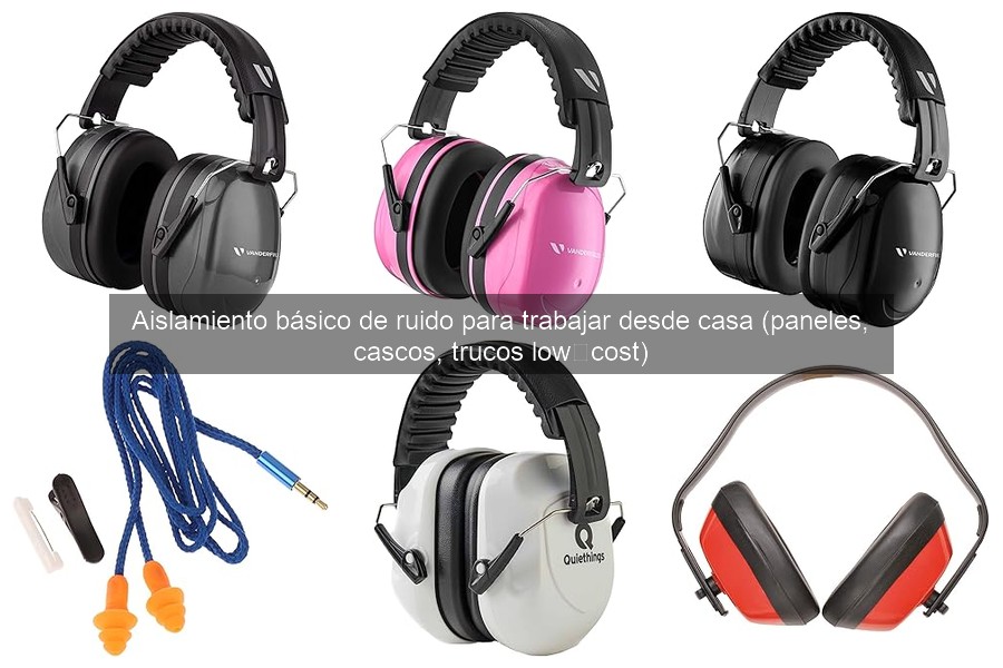 Guía de compra: Paneles y cascos acústicos efectivos