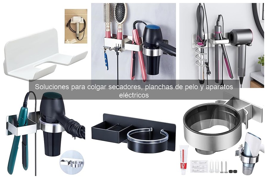 Guía de compra para organizadores de secadores de pelo