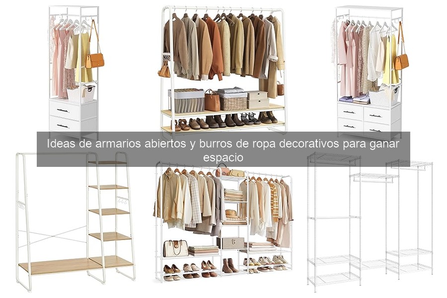 Guía de Instalación de Burros de Ropa Decorativos