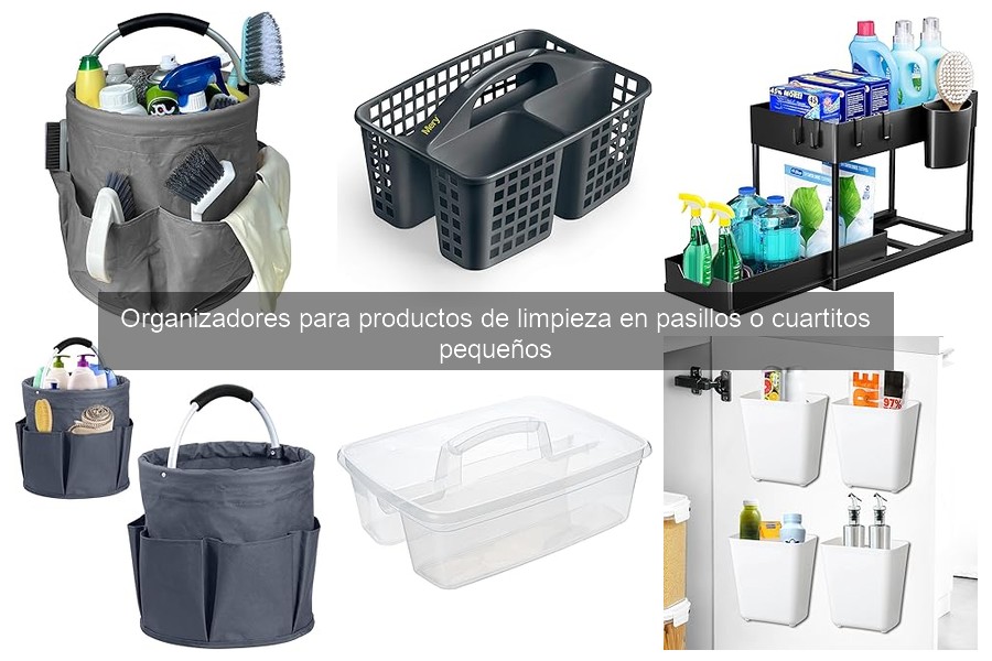 Guía para elegir el mejor organizador de limpieza en espacios pequeños
