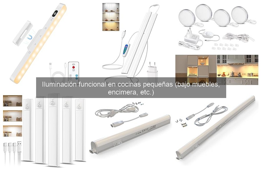 Guía para Elegir la Mejor Iluminación en Cocinas Pequeñas