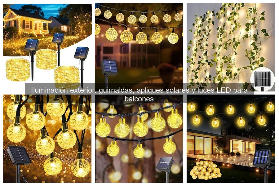 Guía para Elegir Luces LED para Balcones: Estilo y Potencia