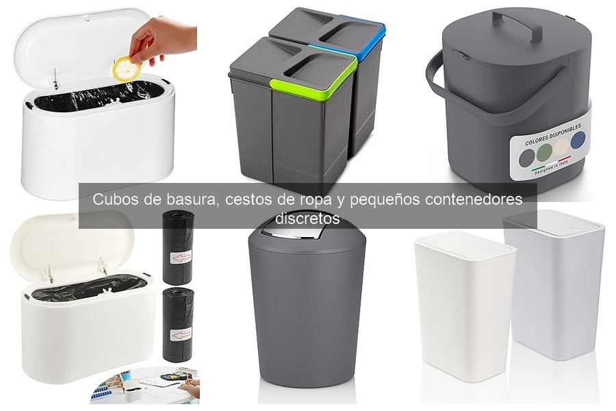 Guía para reciclar correctamente con cubos de basura