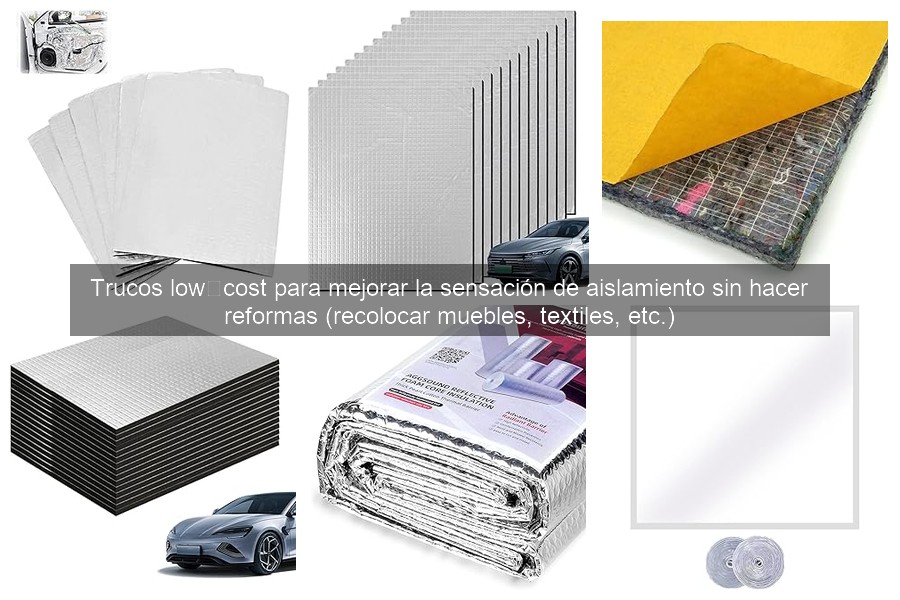 Herramientas low-cost para mejorar el aislamiento en casa