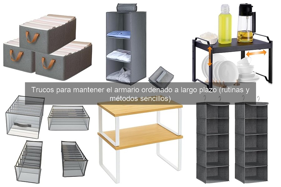 Herramientas útiles para organizar tu armario fácilmente