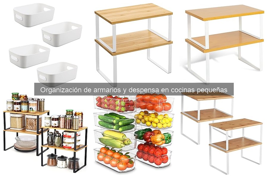 Ideas creativas de almacenamiento vertical en cocinas pequeñas