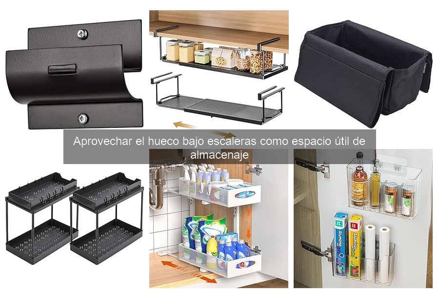 Ideas creativas para aprovechar el espacio bajo la escalera