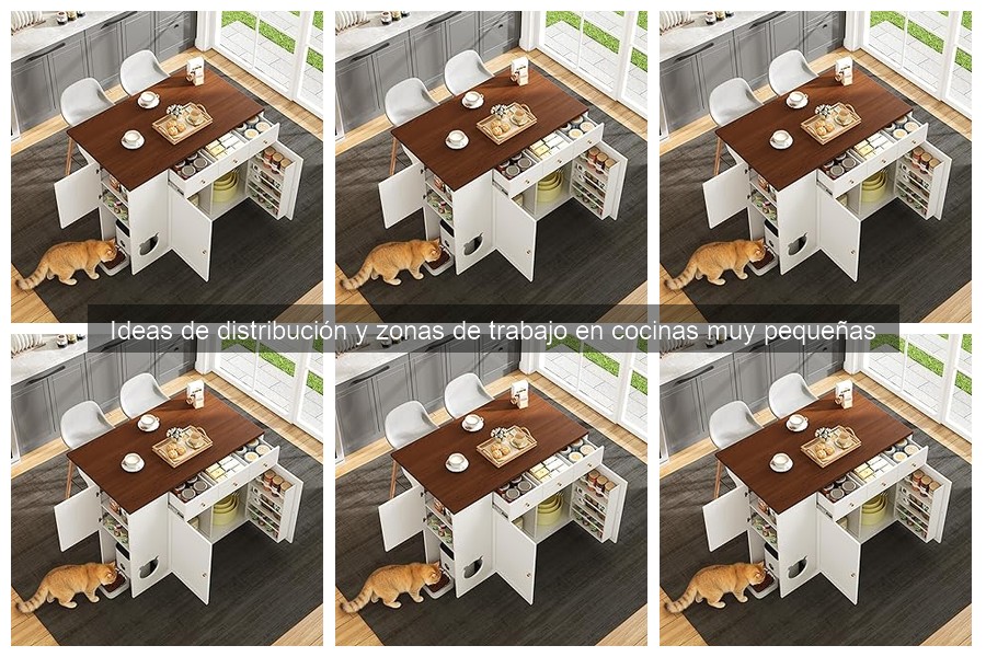 Ideas creativas para decorar cocinas pequeñas