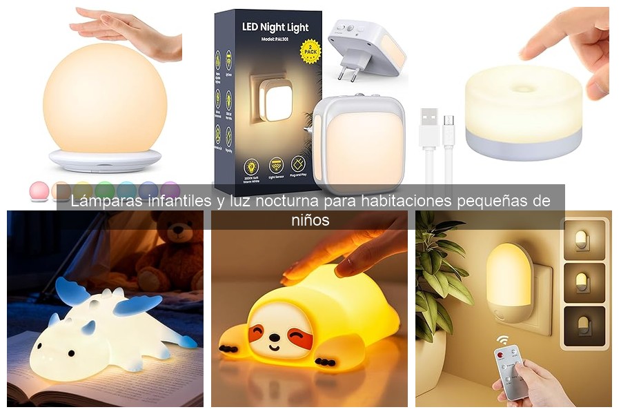 Ideas creativas para decorar con lámparas infantiles