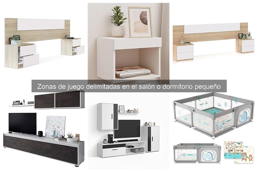 Ideas creativas para delimitar áreas de juego en espacios pequeños