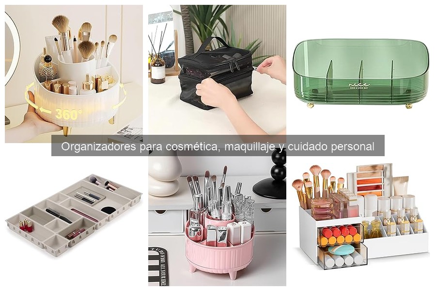 Ideas creativas para organizar productos de cuidado personal