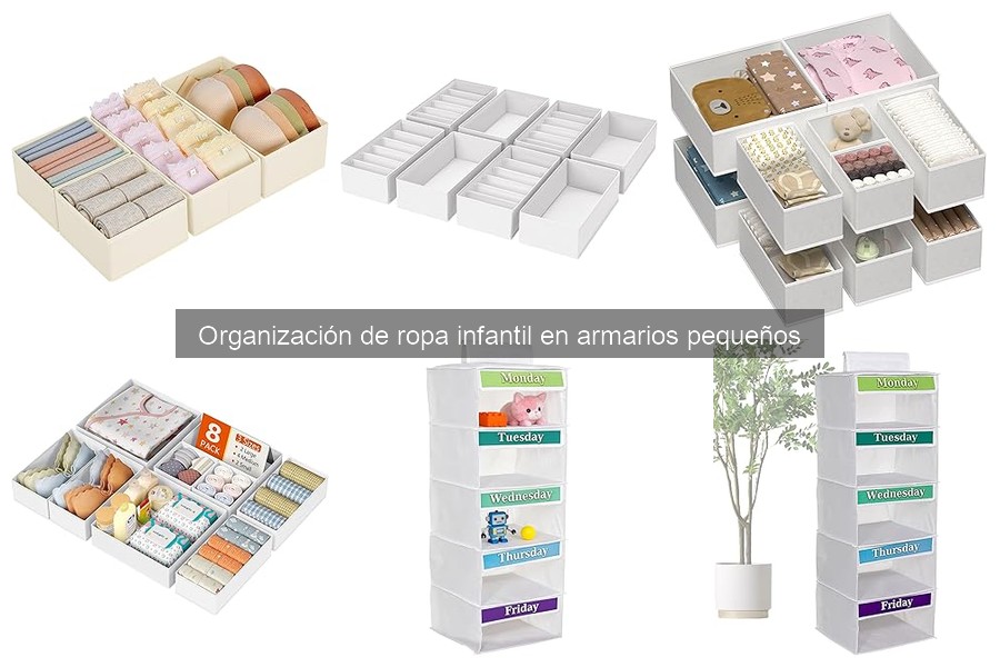 Ideas creativas para personalizar organizadores de ropa infantil