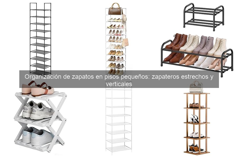 Ideas de zapateros DIY para espacios pequeños