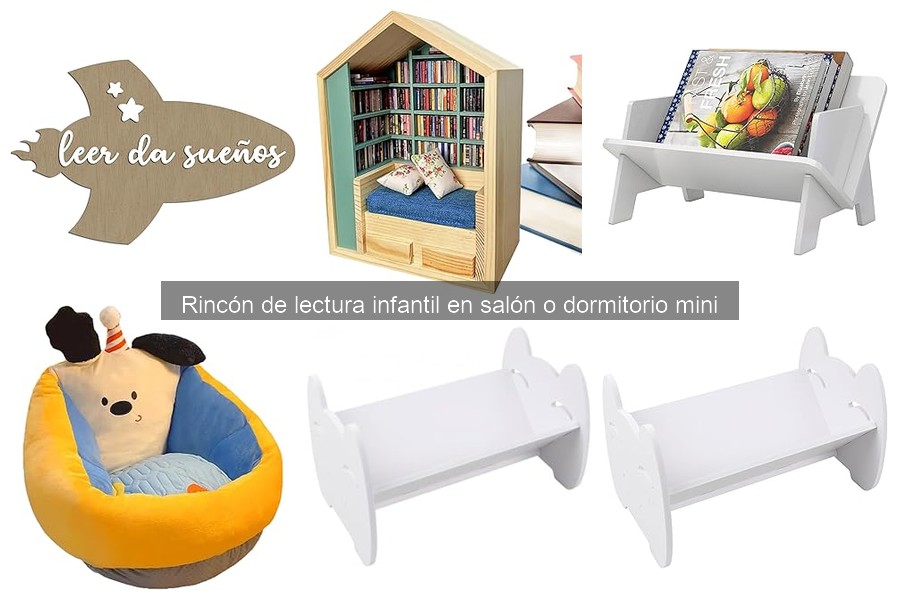Ideas DIY creativas para un rincón de lectura infantil